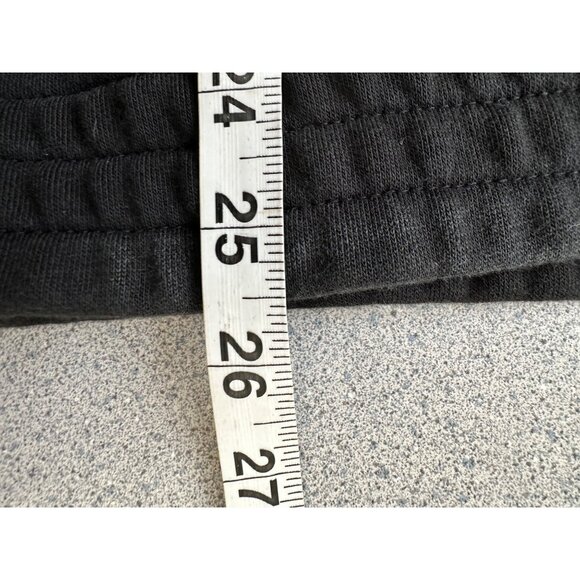 Adidas Crewneck Sweatshirt Women Large Black Logo Loose Fitting Graphic Boxy - Picture 9 of 9